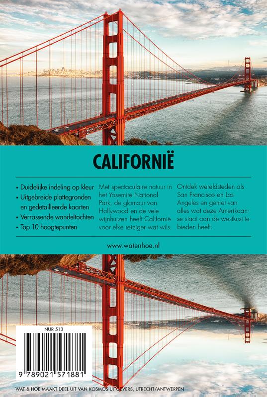 Achterkant van Californië