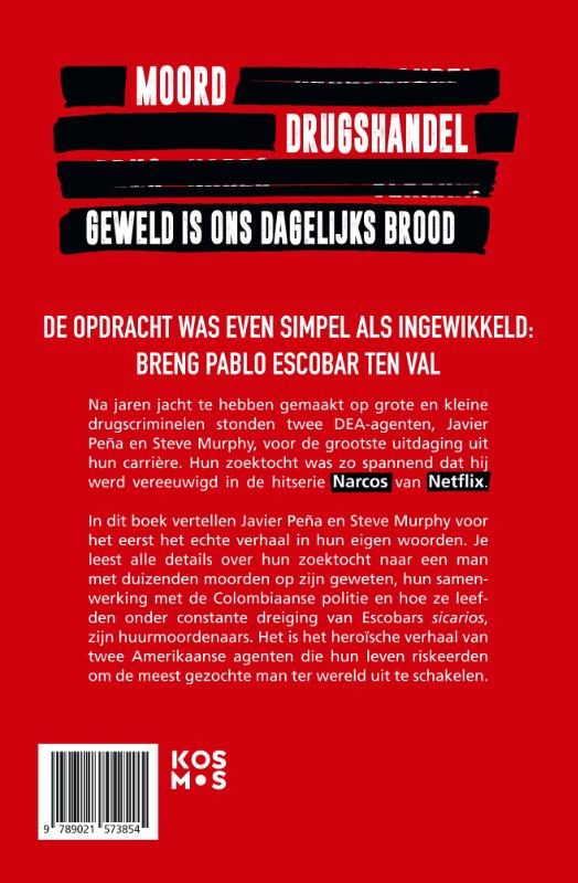 Achterkant van Manhunters-Onze jacht op Pablo Escobar