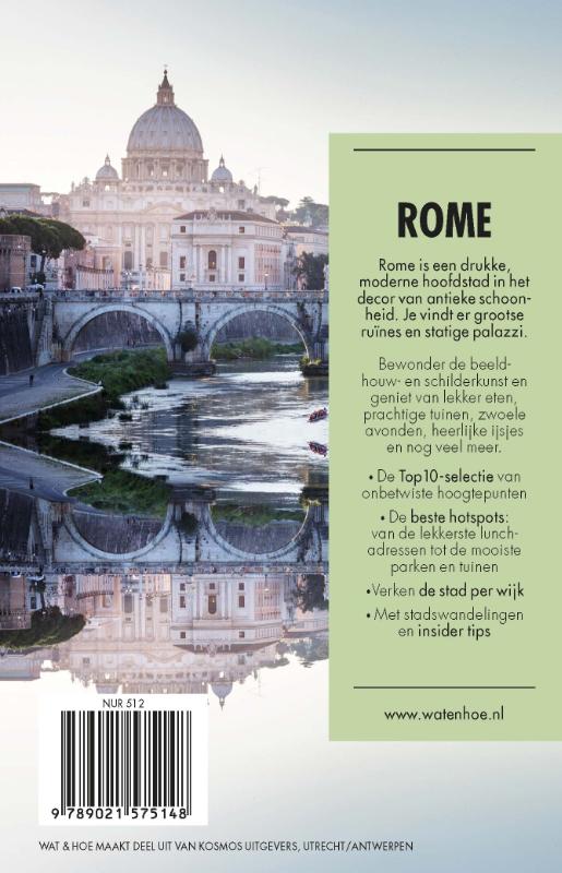 Achterkant van Rome