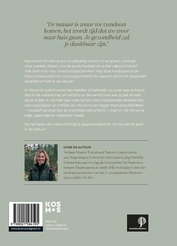 Achterkant van Natuurzin
