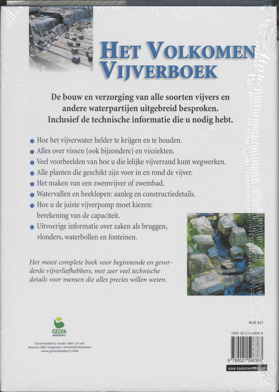 Achterkant van Het volkomen vijverboek