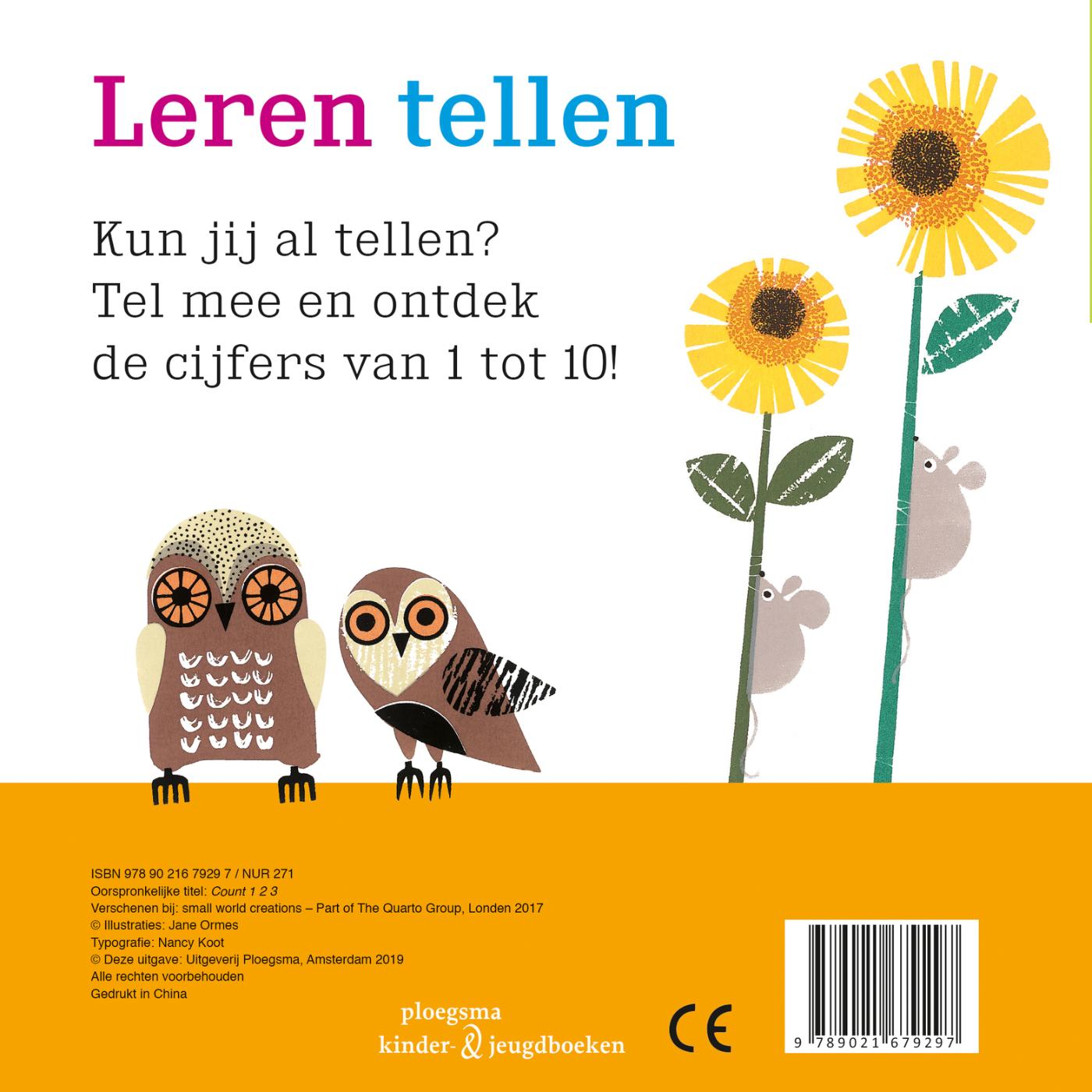 Achterkant van Van 1 tot 10
