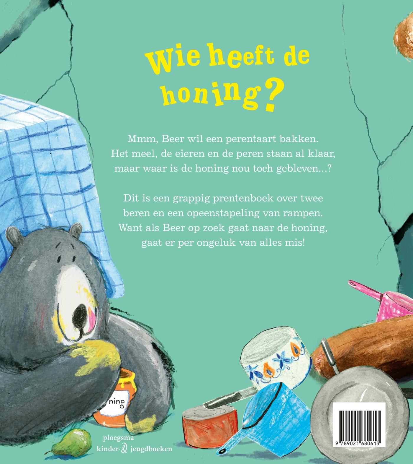 Achterkant van Wie heeft de honing?