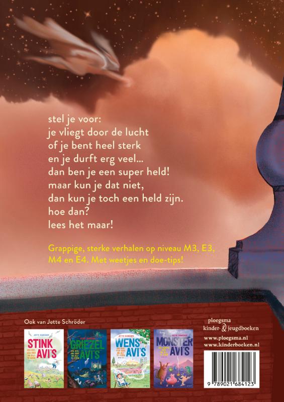 Achterkant van Super AVI's