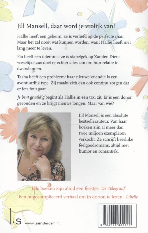 Achterkant van Je bent geweldig