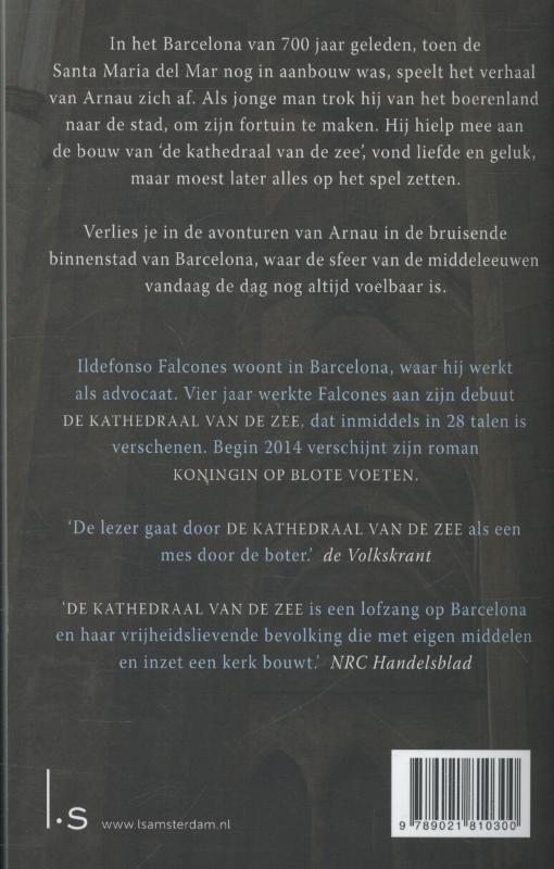 Achterkant van De kathedraal van de zee