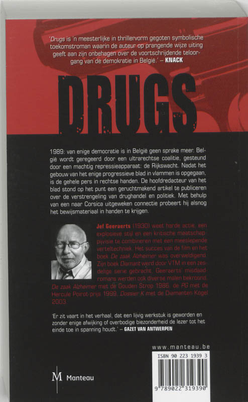 Achterkant van Drugs