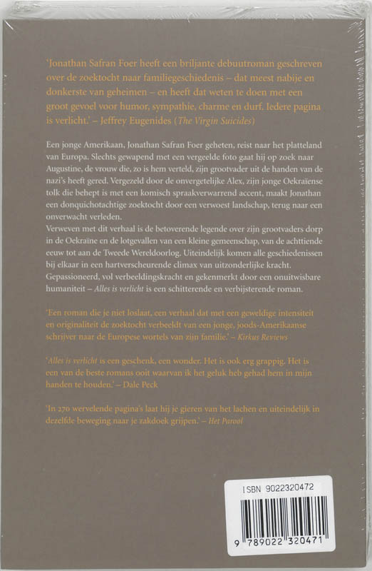 Achterkant van Alles is verlicht