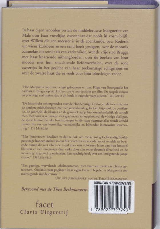 Achterkant van Jonkvrouw