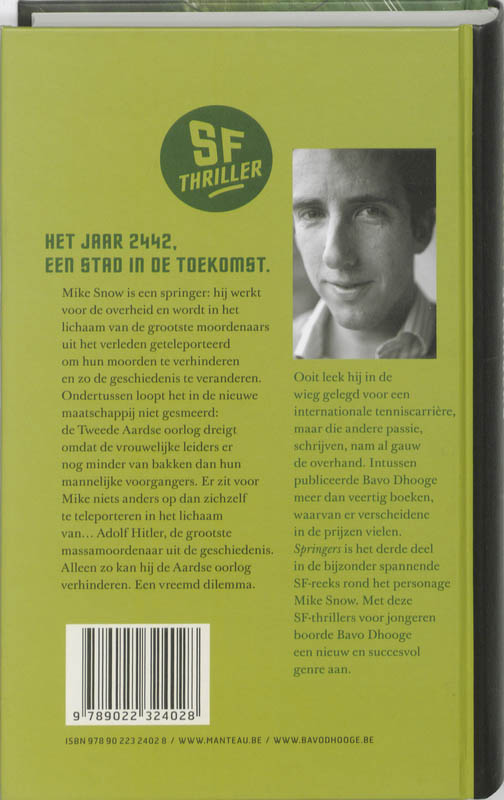 Achterkant van Springers