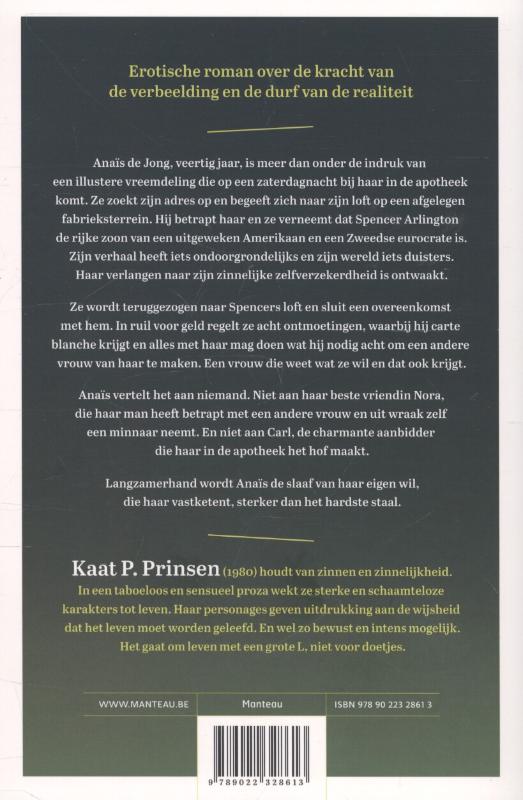 Achterkant van Acht gangen naakt
