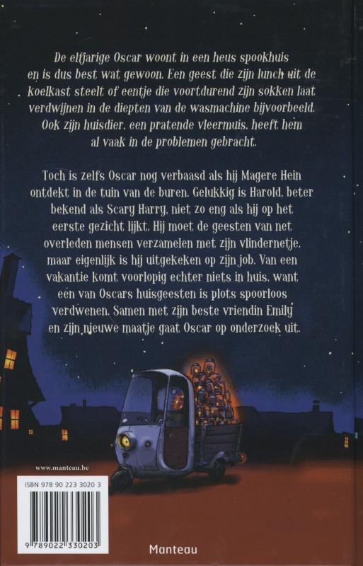Achterkant van De jacht op de goede geesten