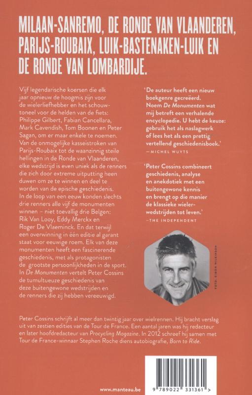 Achterkant van De monumenten