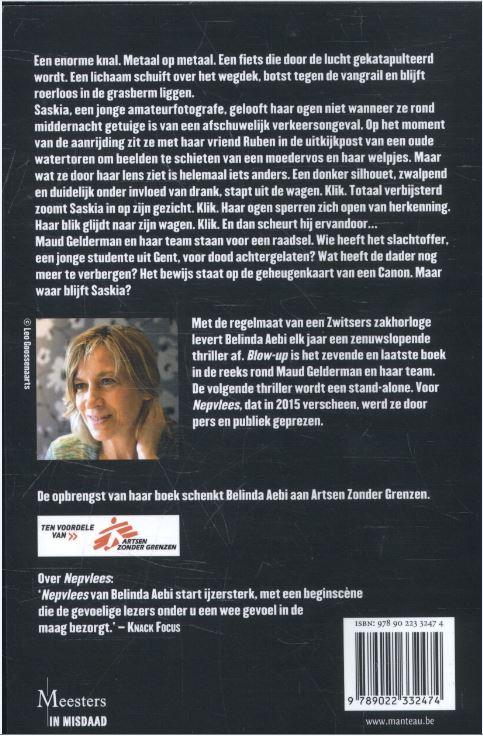 Achterkant van Blow-up