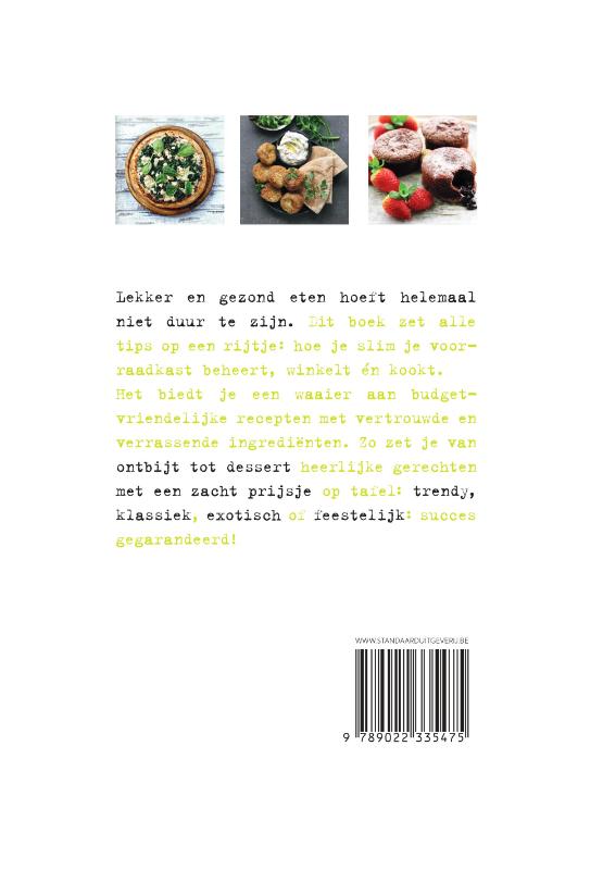 Achterkant van De budgetvriendelijke keuken