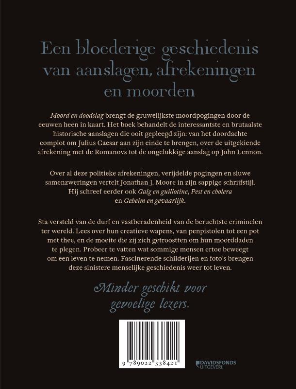 Achterkant van Moord en doodslag