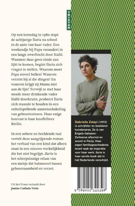 Achterkant van Ilaria