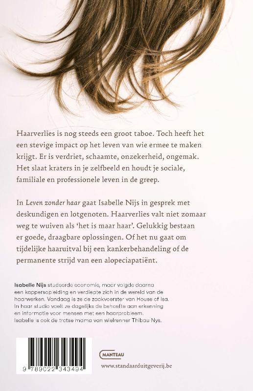 Achterkant van Leven zonder haar