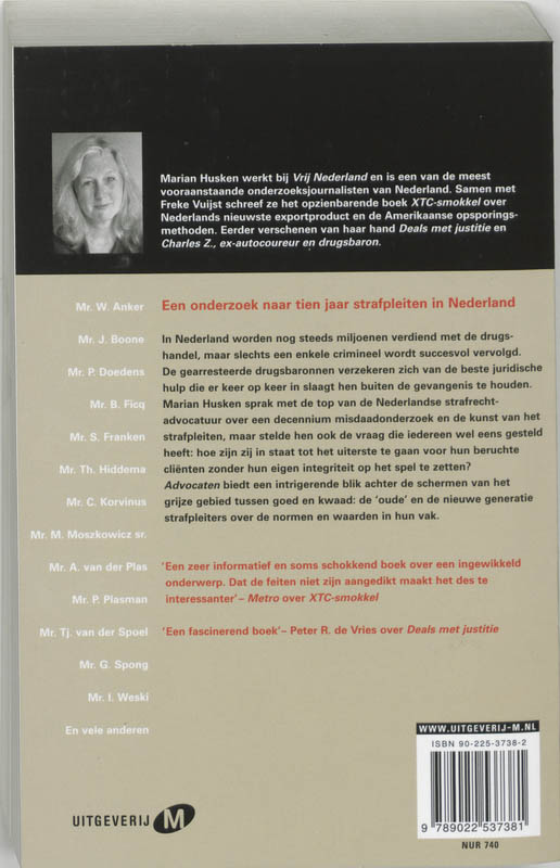 Achterkant van Advocaten
