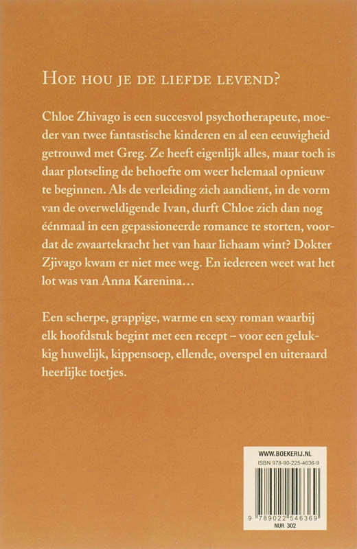 Achterkant van Mrs Zhivago