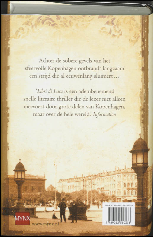 Achterkant van Libri di Luca