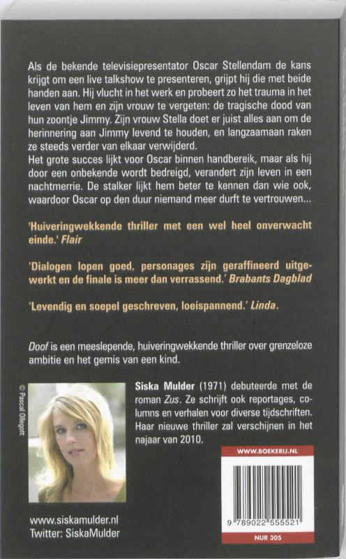 Achterkant van Doof