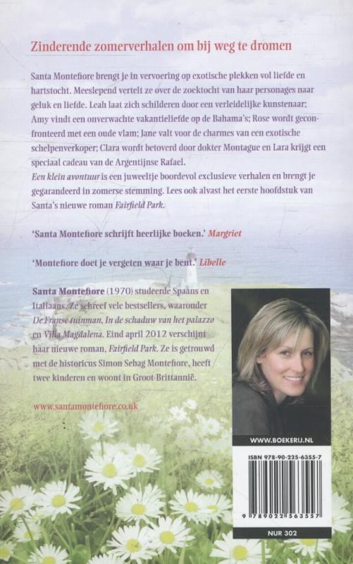 Achterkant van Een klein avontuur