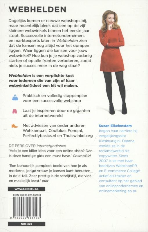 Achterkant van Webhelden