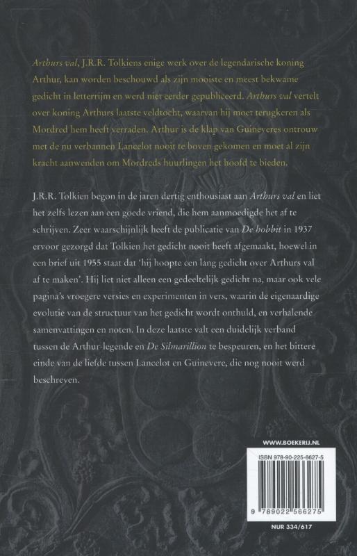 Achterkant van Arthurs val