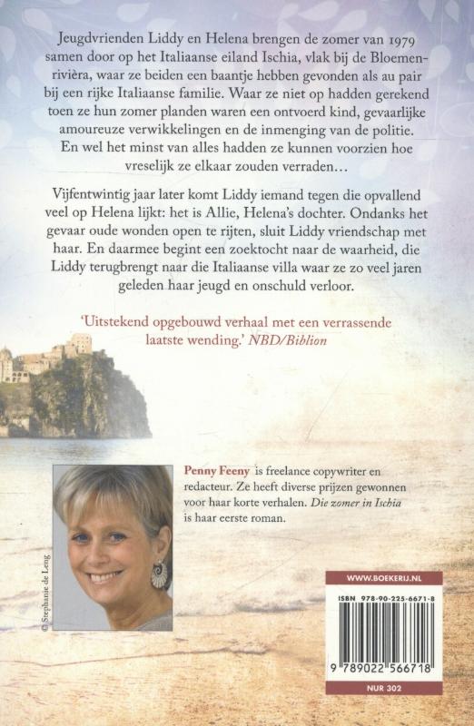Achterkant van Die zomer in Ischia