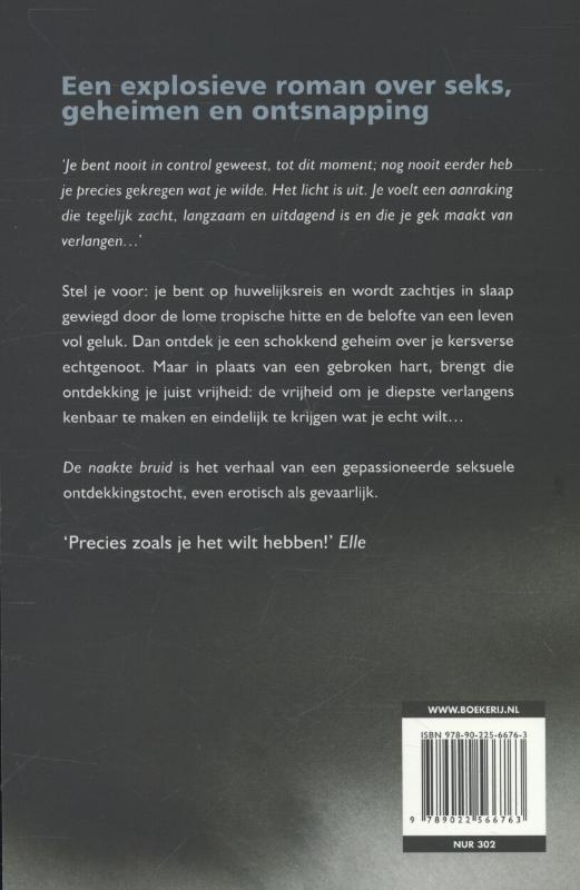 Achterkant van De naakte bruid