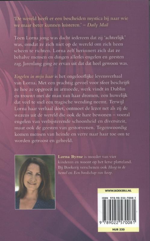 Achterkant van Engelen in mijn haar