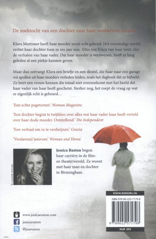 Achterkant van Je loog tegen mij