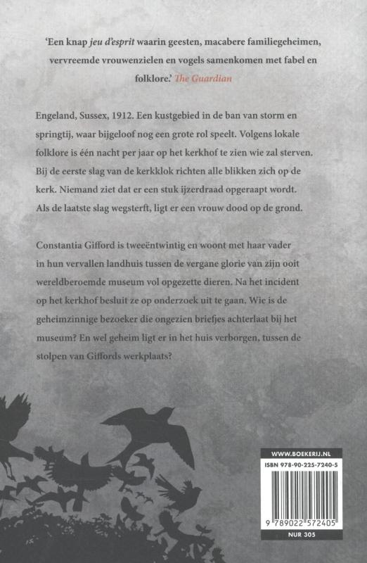 Achterkant van De nacht van de vogels