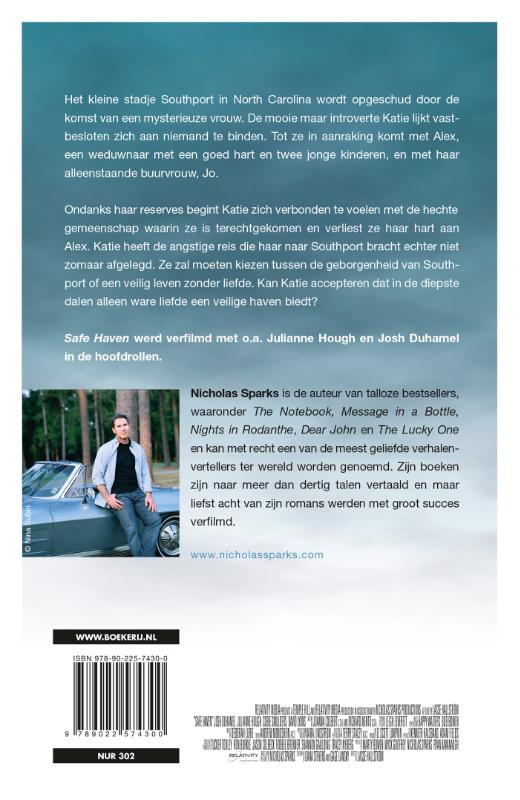 Achterkant van Safe Haven (Veilige haven)