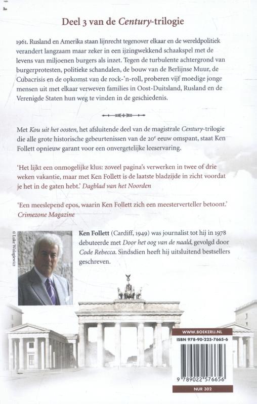 Achterkant van Kou uit het oosten