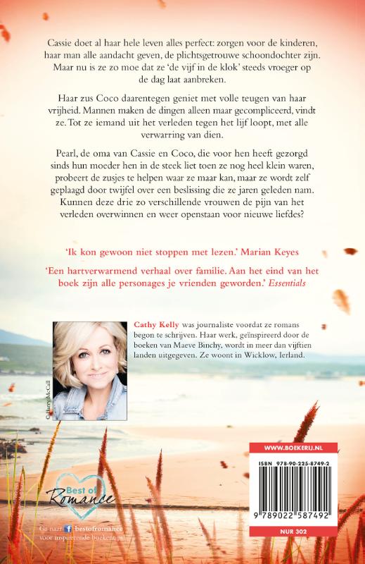 Achterkant van Tussen zussen