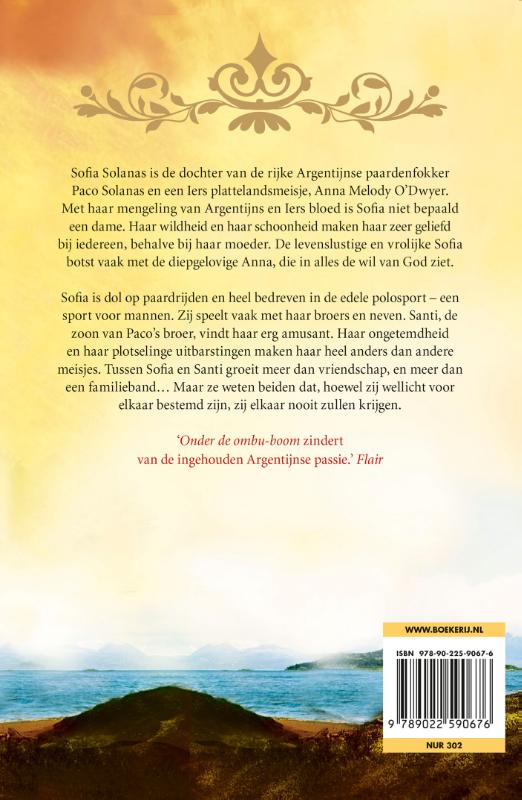 Achterkant van Onder de ombu-boom