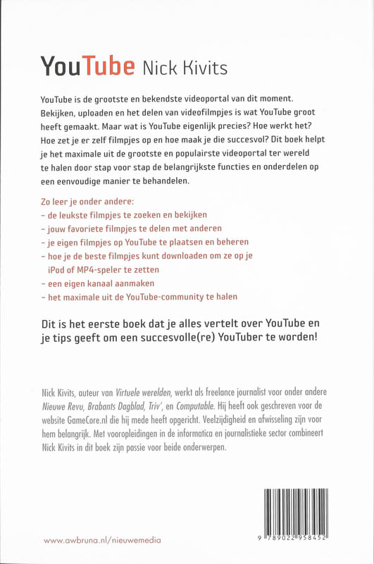 Achterkant van YouTube