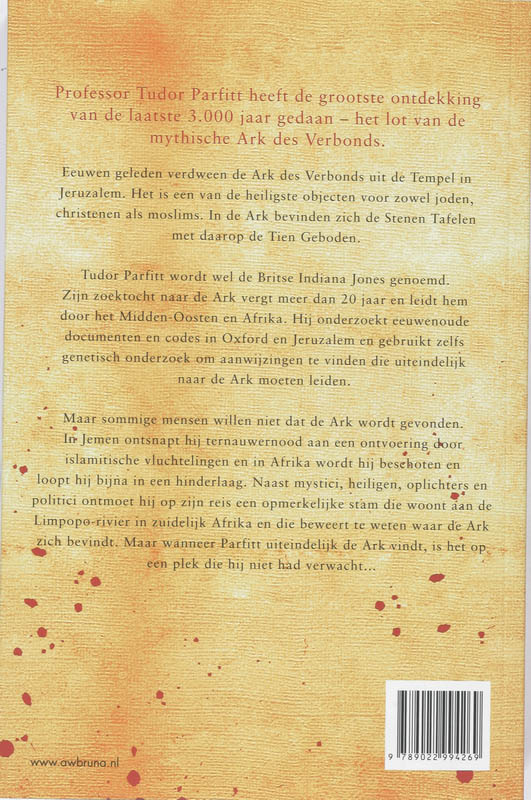 Achterkant van De Ark des Verbonds