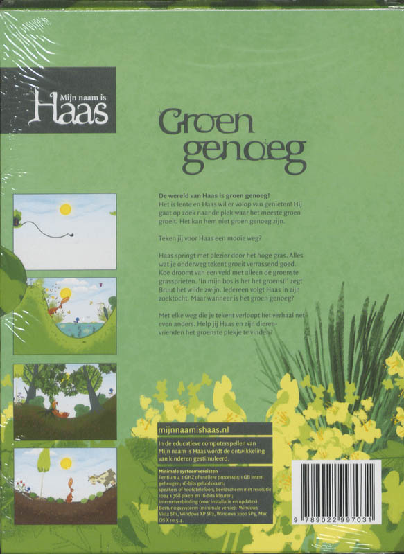 Achterkant van Groen genoeg
