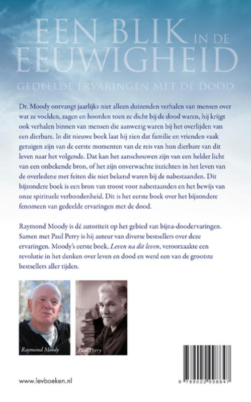 Achterkant van Een blik in de eeuwigheid