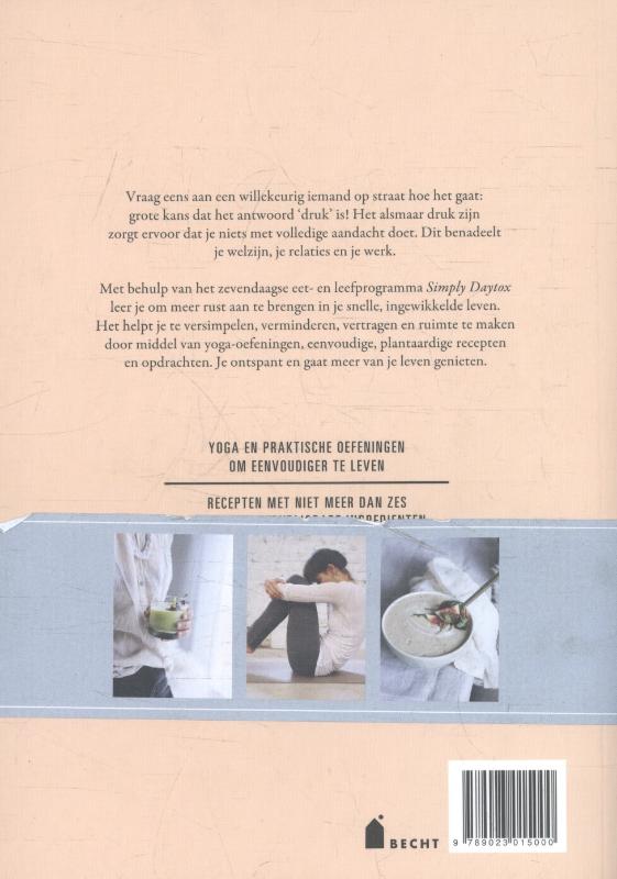 Achterkant van Simply daytox