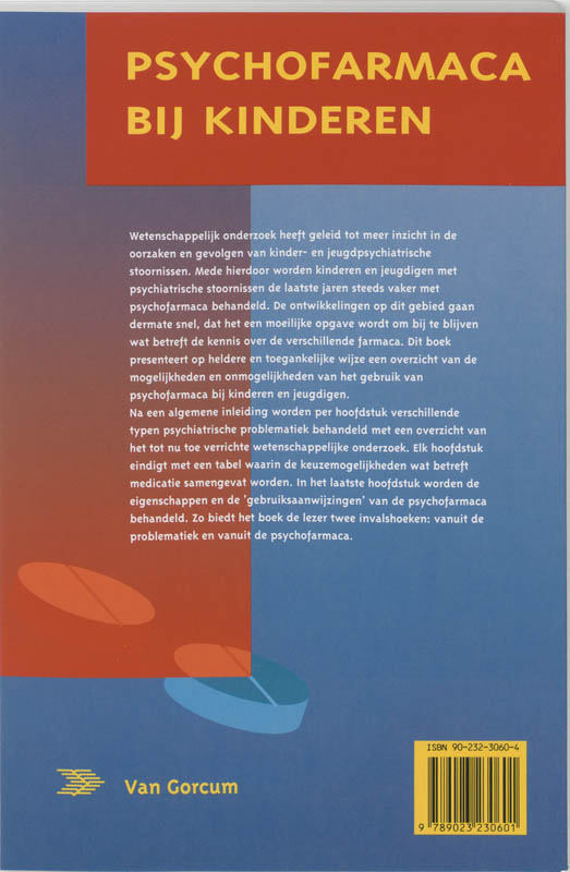 Achterkant van Psychofarmaca bij kinderen