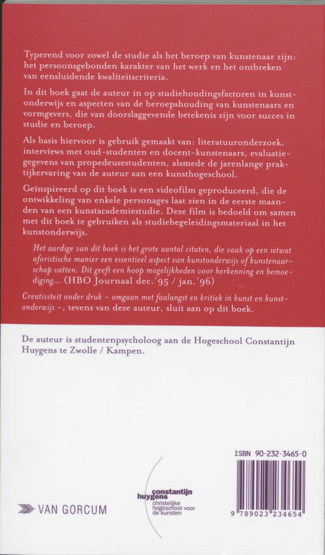 Achterkant van Creatieve processen