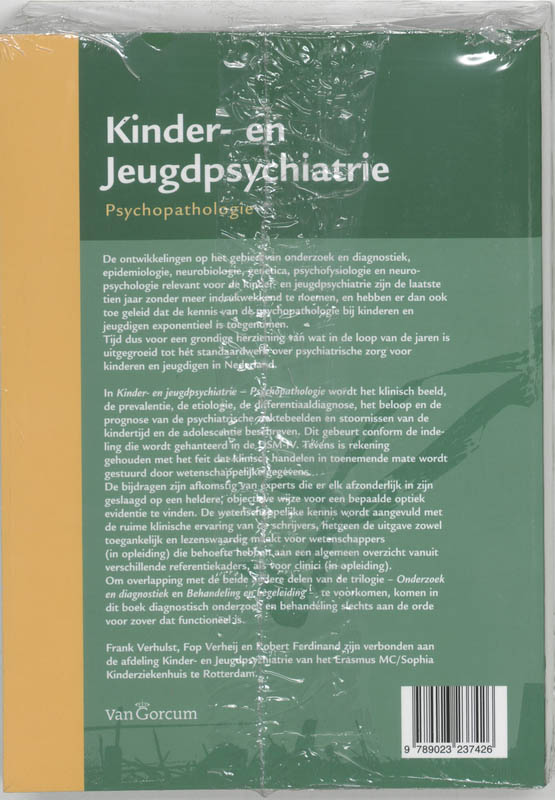 Achterkant van KJP psychopathologie