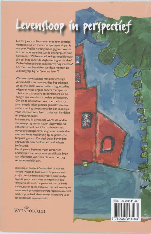 Achterkant van Levensloop in perspectief