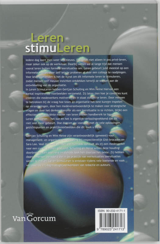 Achterkant van Leren StimuLeren