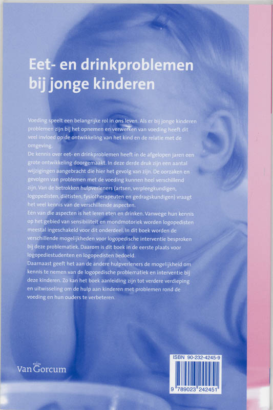 Achterkant van Eet- en drinkproblemen bij jonge kinderen