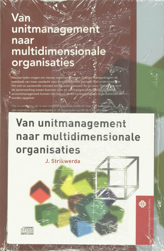 Achterkant van Van unitmanagement naar multidimensionale organisaties